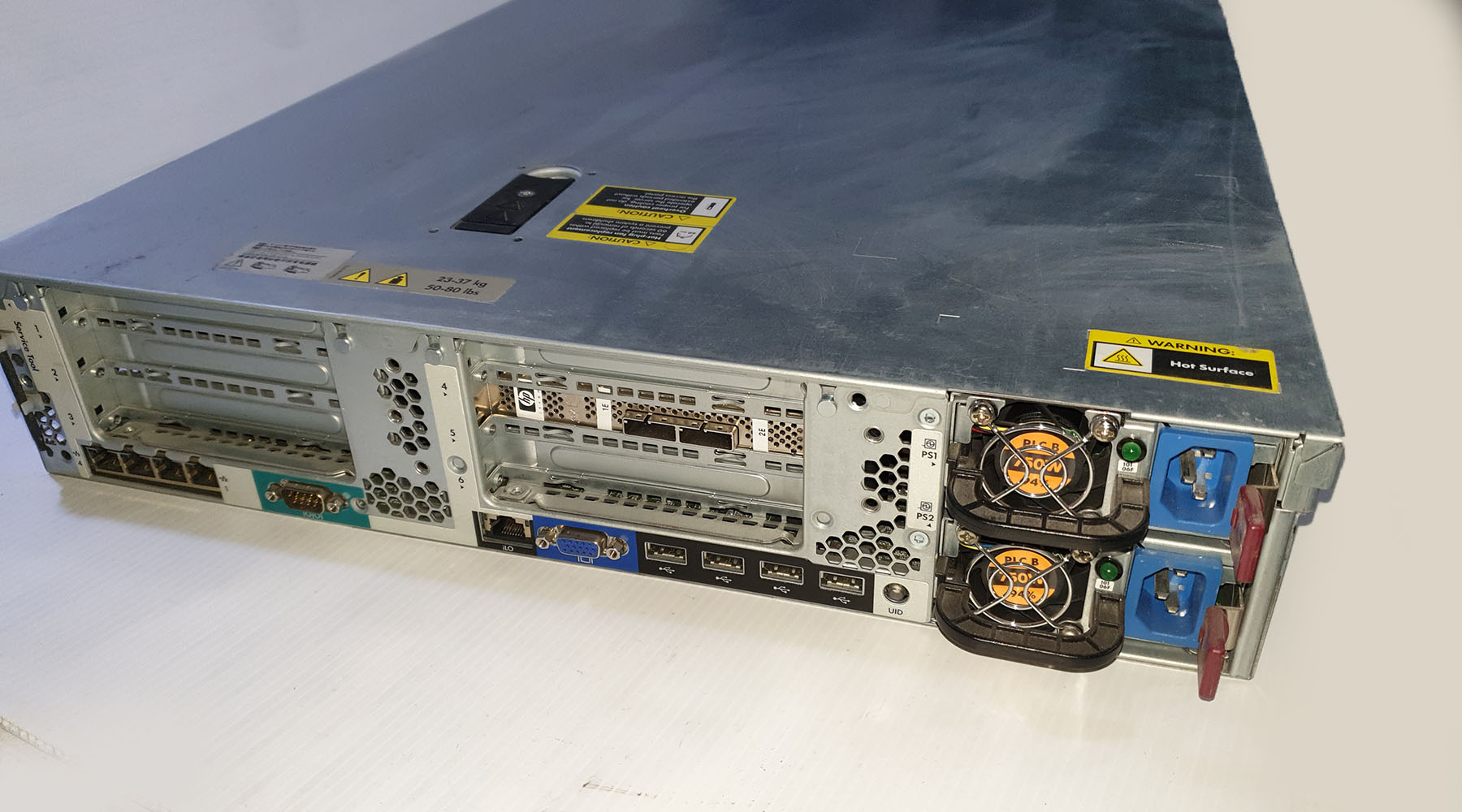 Server Hp ProLiant DL380p Rack Used A 32Gb Memory  HD Graphics