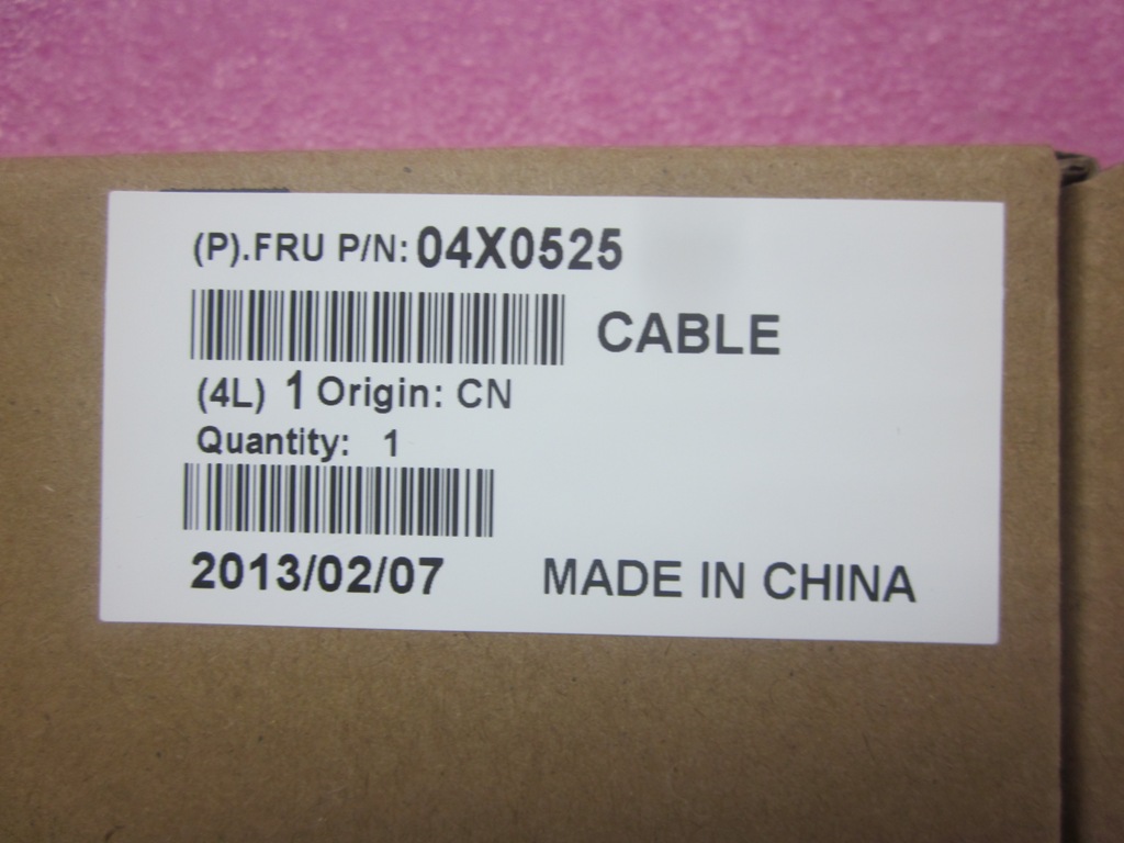 04X0525 Lenovo Docking Cable Thinkpad Helix 3697, 3701  Open Box