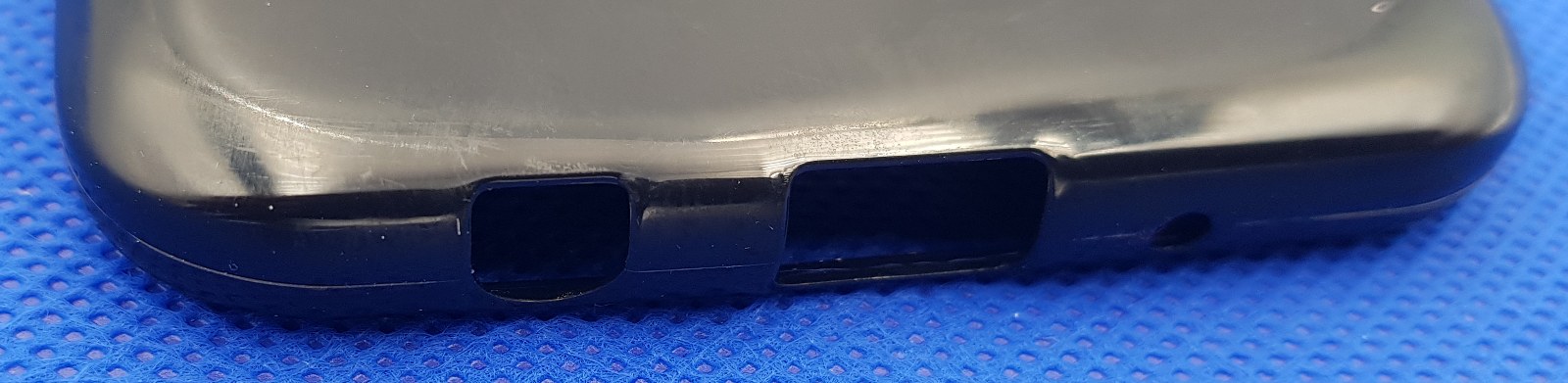 Samsung J7 2017 J730 Black Silicone Back Cover 5.5"