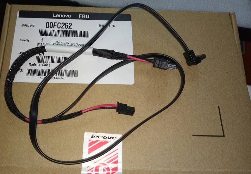LENOVO OPTICAL DRIVE SATA POWER CABLE FOR LENOVO THINKSERVER RD650 - ODD / BP TO MOBO (00FC262) Open Box