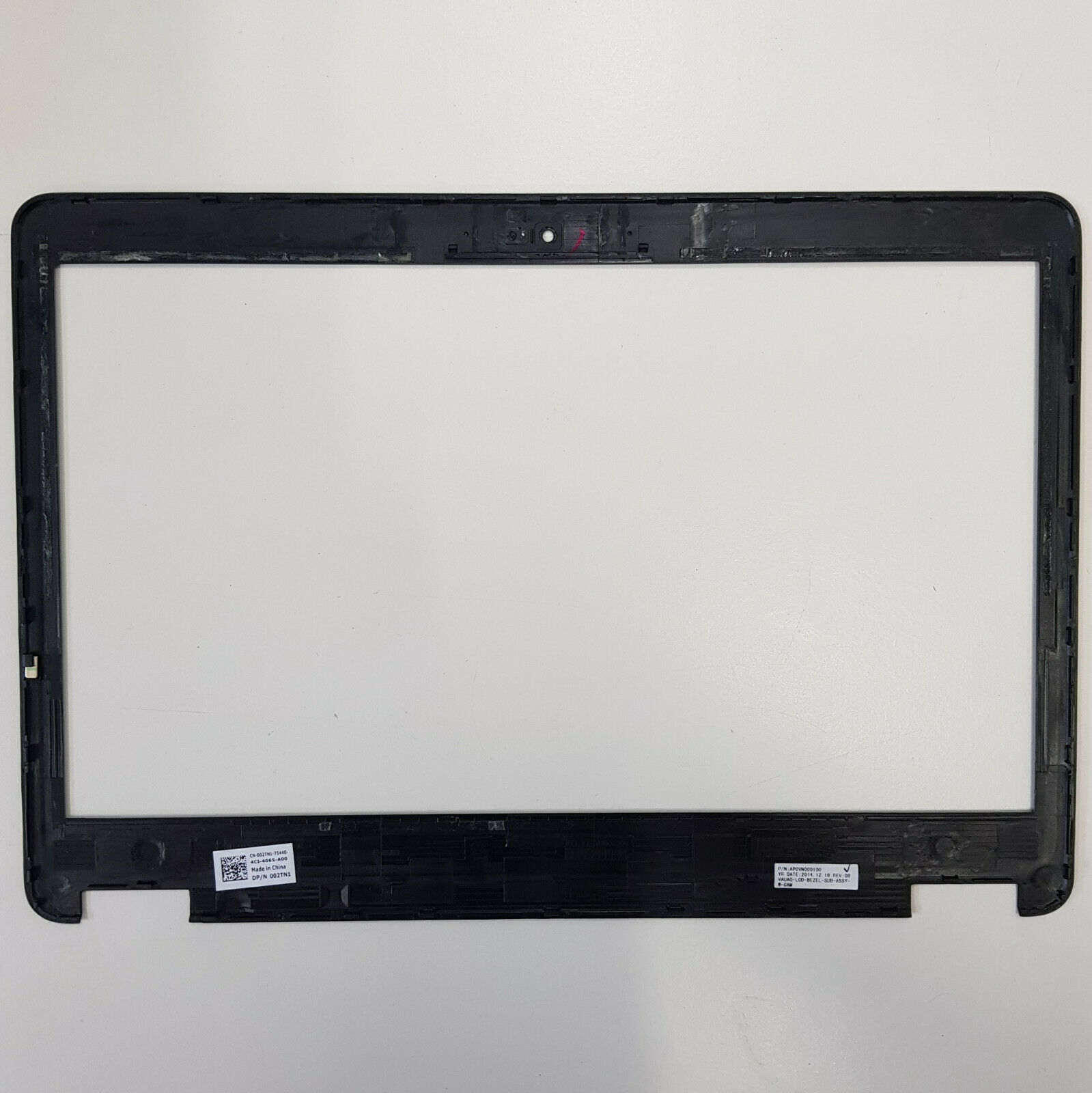 Genuine Dell Latitude E7440 P40G Laptop LCD Front Bezel AP0VN000100 Used A