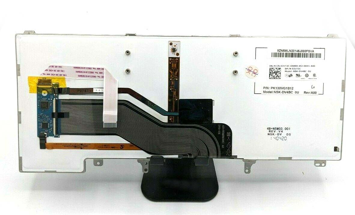 Dell Latitude E6440 US English & Greek Backlit Laptop Keyboard 0JTM99 Black PN : PK130VG4A07 , 14091700049  GR Used A