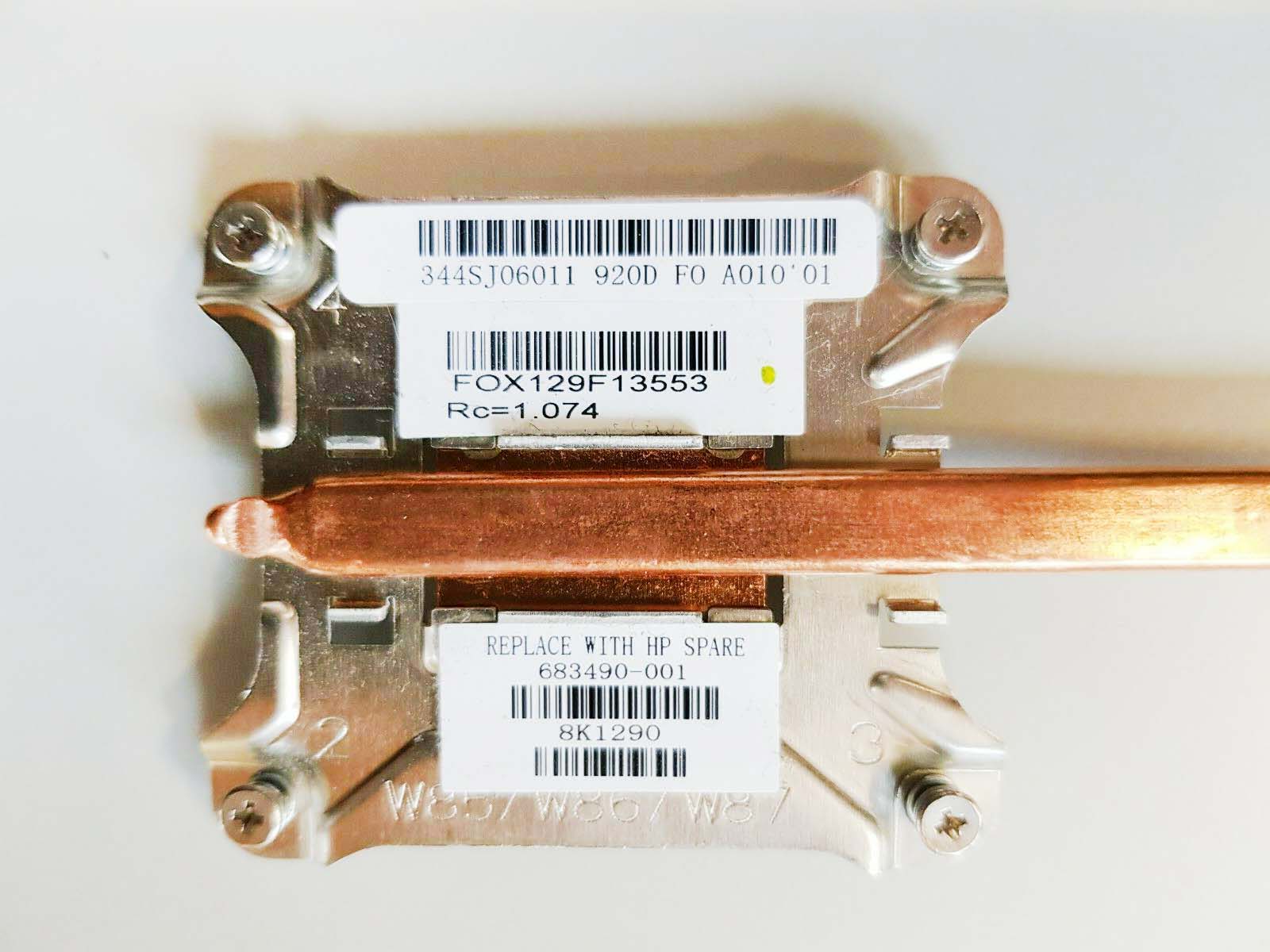 HP ProBook 6570B CPU Cooling Heatsink 686309-001 Used A