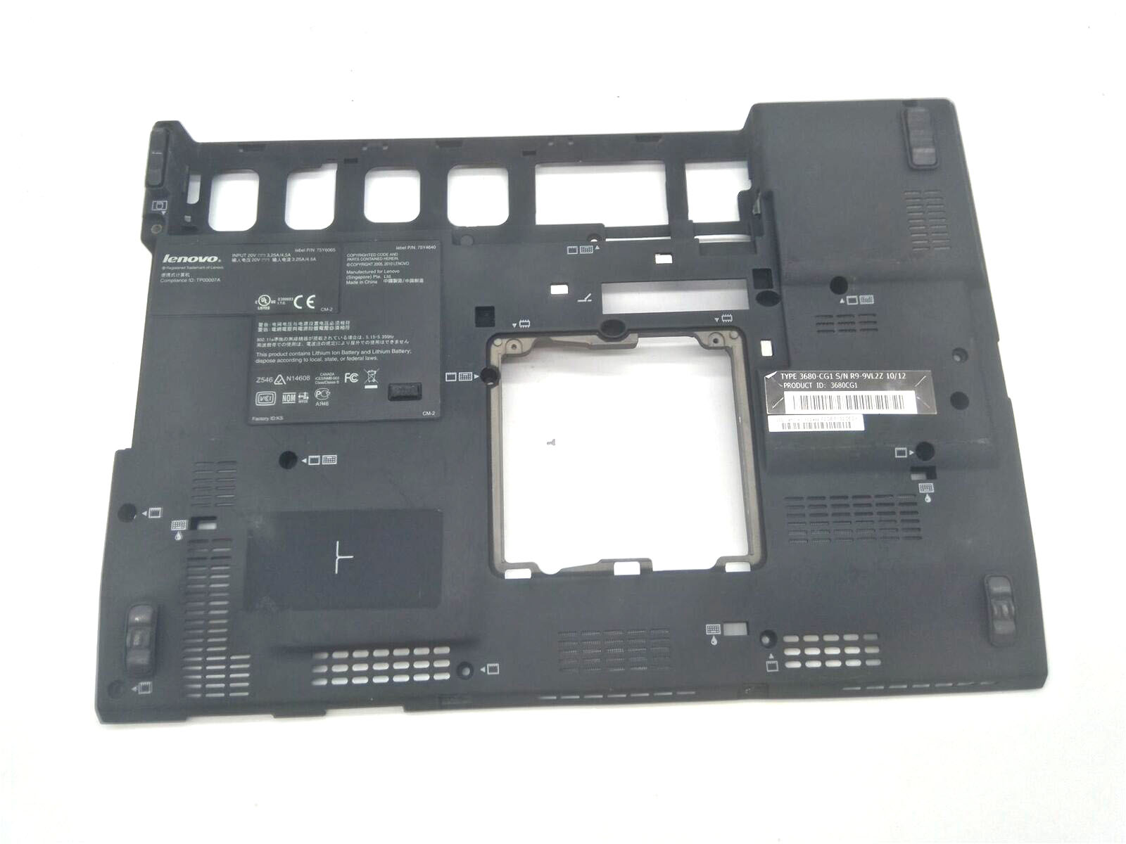 Lenovo X201 BOTTOM BASE 60.4CV03.001 Used Used A