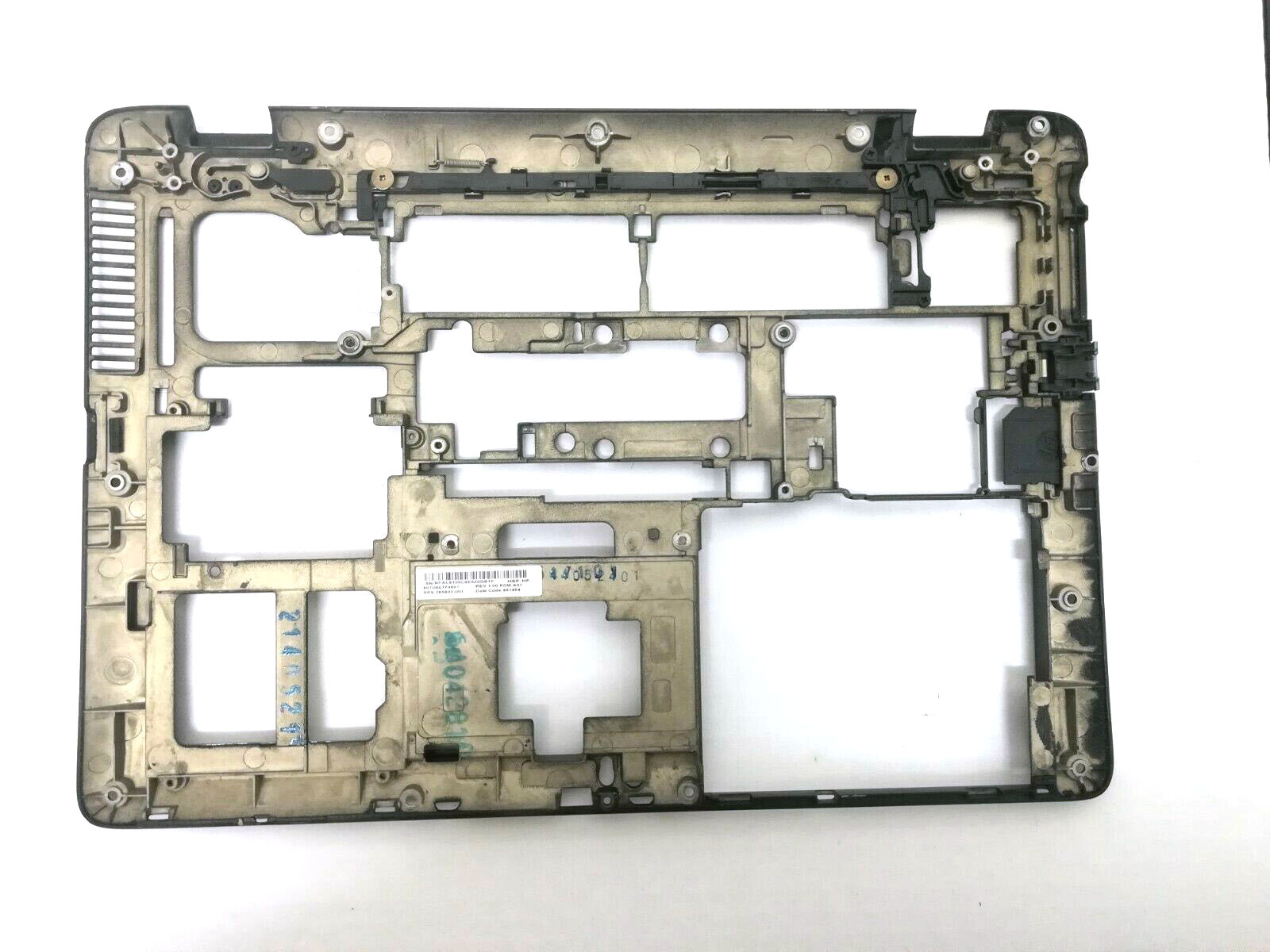 HP EliteBook 820 G1 Bottom Base Chasis Cover Housing 765603-001 Genuine Used A