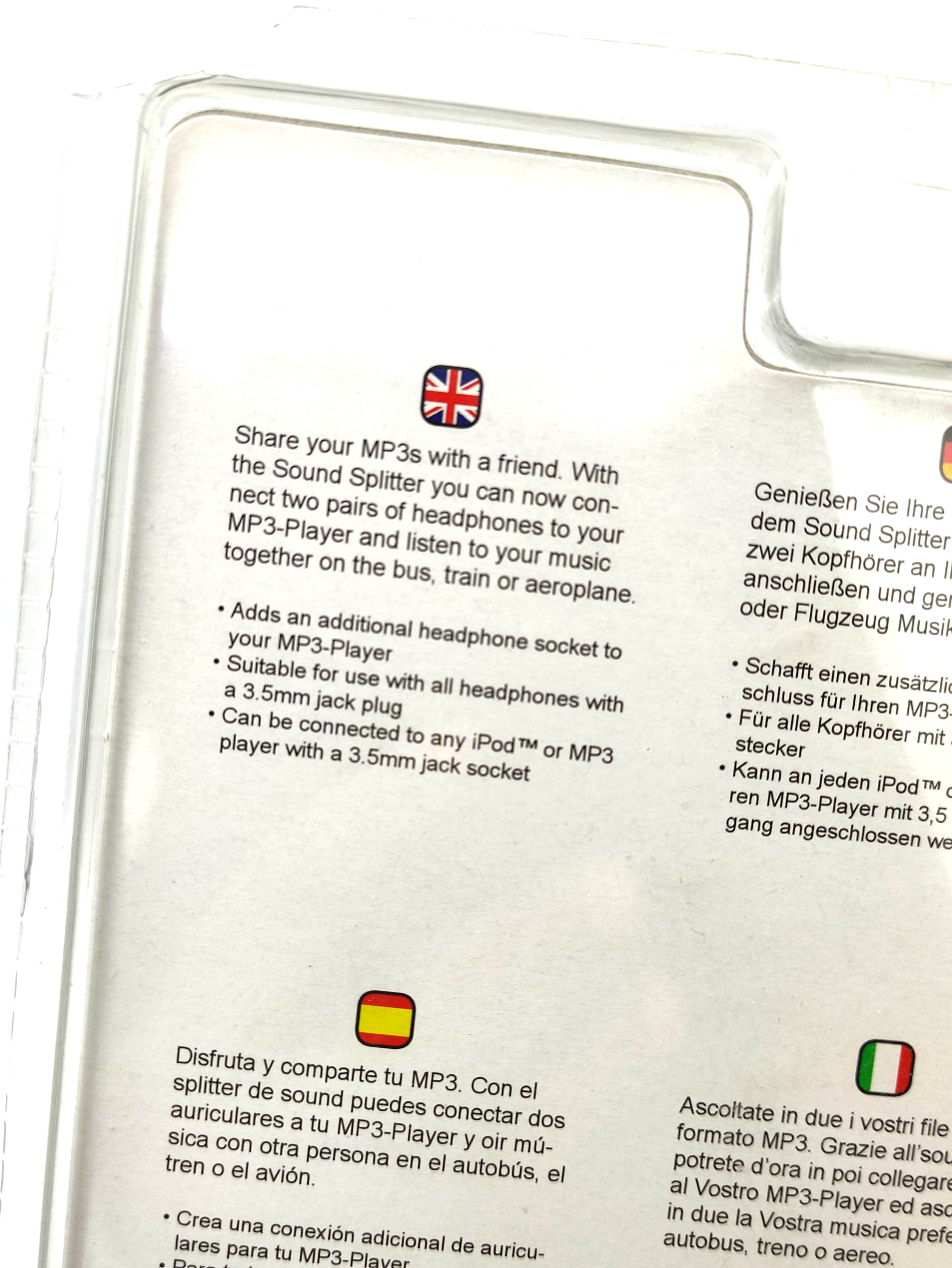 Speed Link Sound Splitter  SL-7116  New