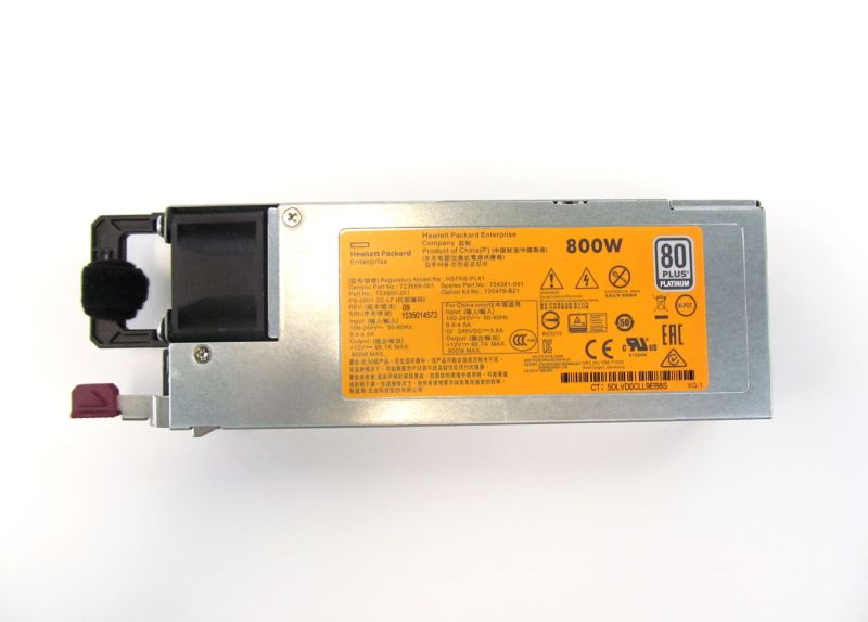 HP HSTNS-PD18 P/N 506822-101 -750-Watts Switching Power Supply for ProLiant DL360 G6 ML370 G6 Used A