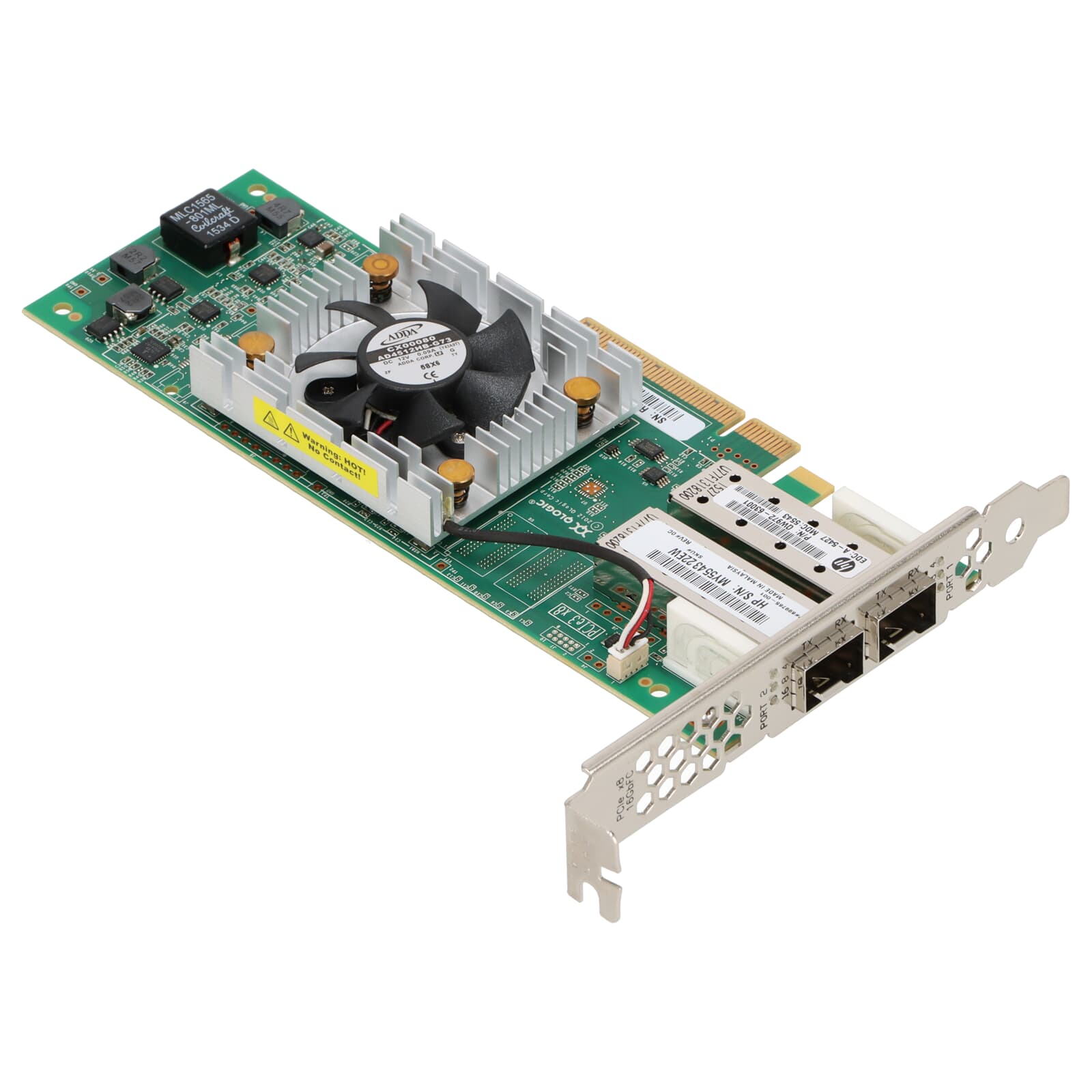 Hp SN1000Q Fibre Channel Host Bus Adapter Used A 16GB DUAL PORT FIBRE CHANNEL HOST BUS ADAPTER
