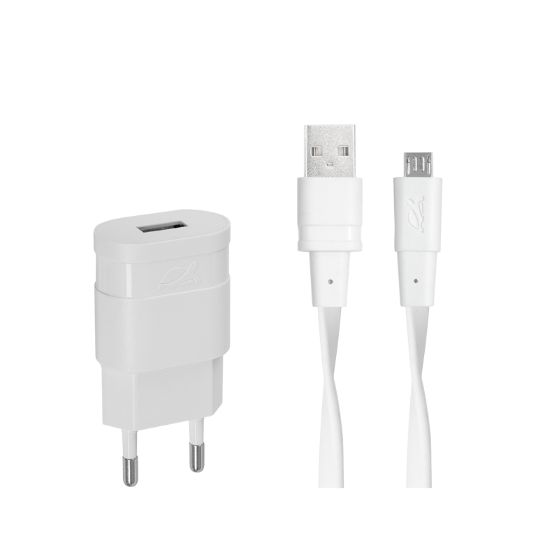 Rivacase Wall Charger Fast Charge 1A 1USB White