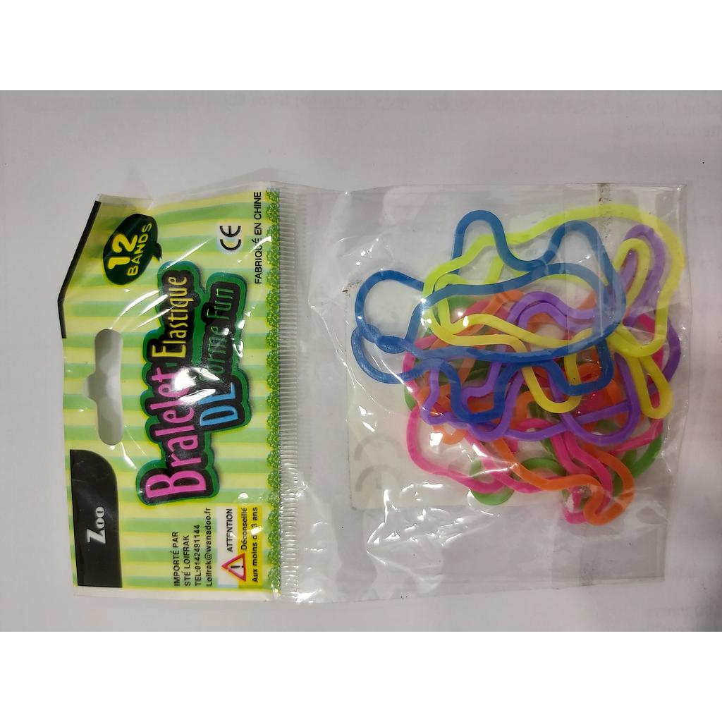 Rubber Bands 12 Pieces