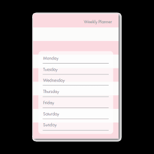 Planer Pink 29Cm X 21Cm