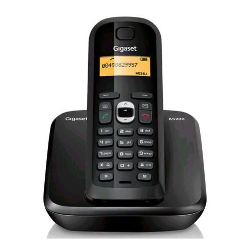 Gigaset Siemens Cordless Phone Model As200A Refurbished No Battery 