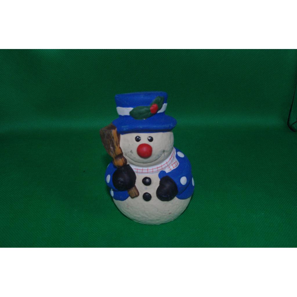 Snoman Broom Christmas Decore