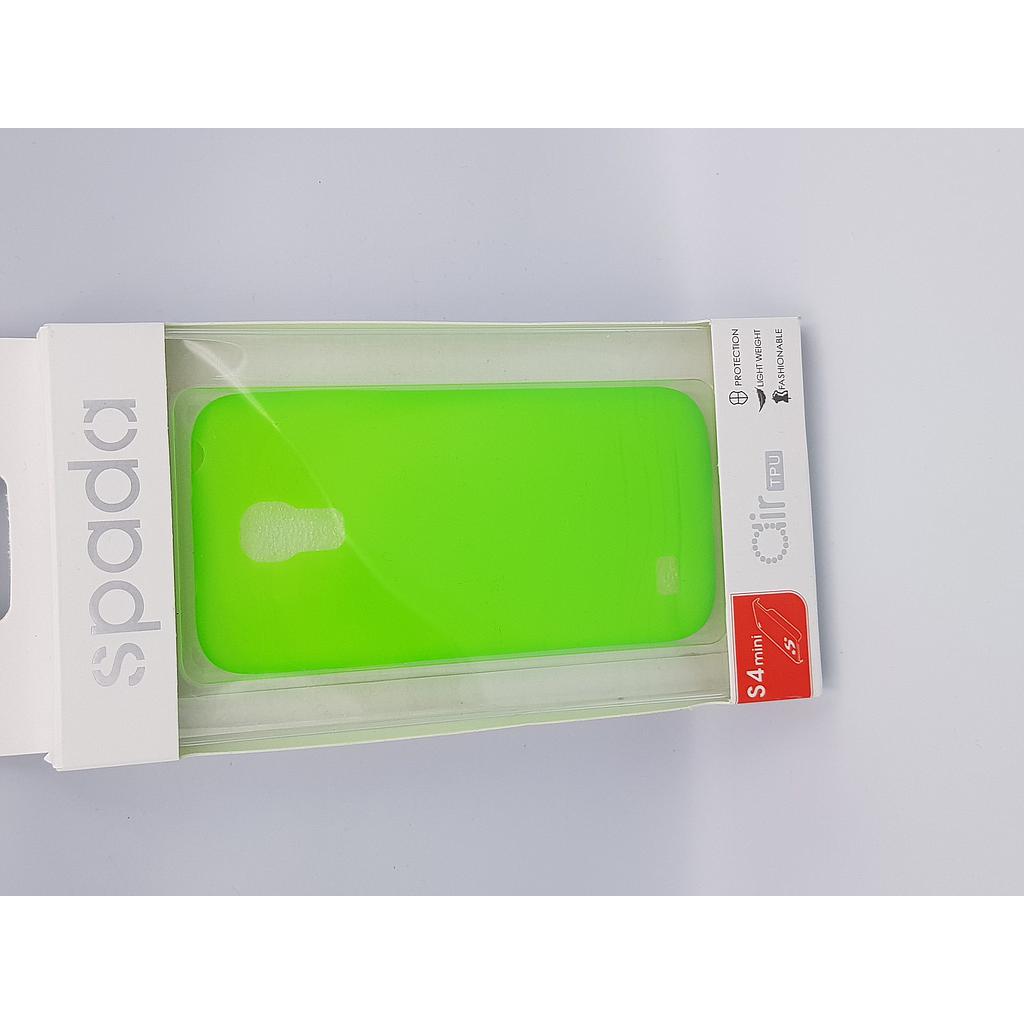 Samsung S4 Mini Green Silicone Back Cover 4 3