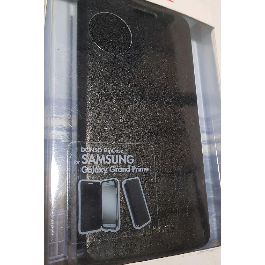 Samsung Grand Prime Black Leather Wallet 5