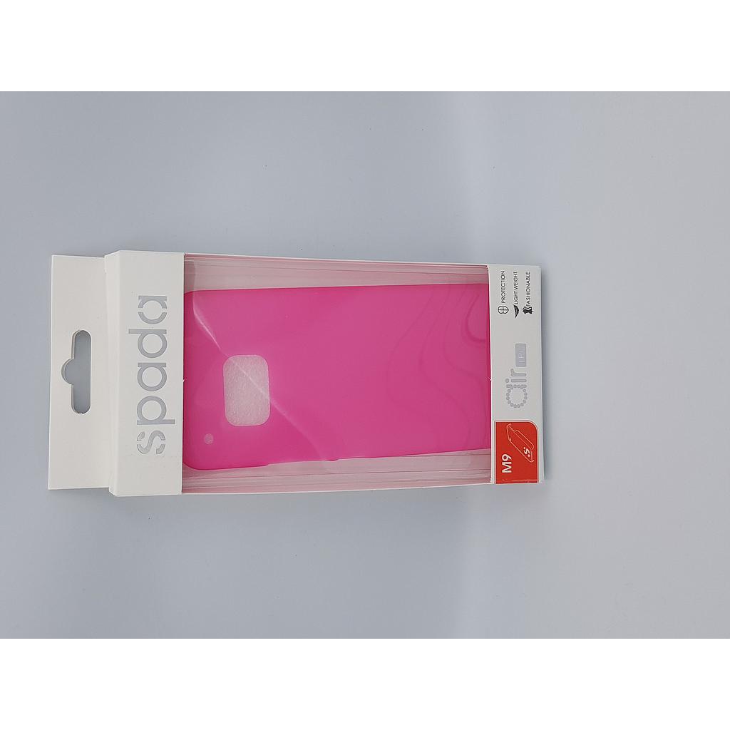 Htc One M9 Pink Silicone Back Cover 5