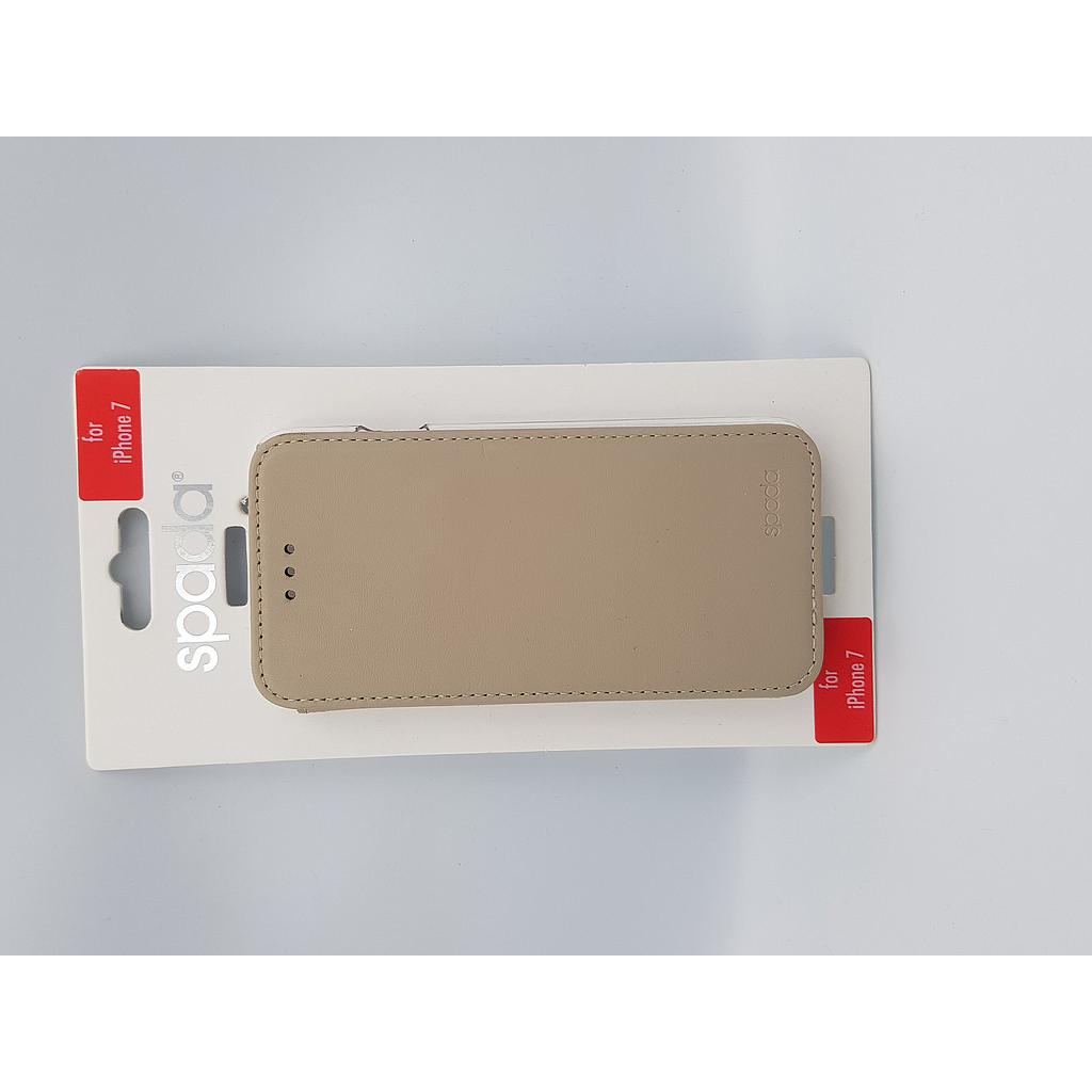 Iphone 78 Leather Wallet Beige 4 7