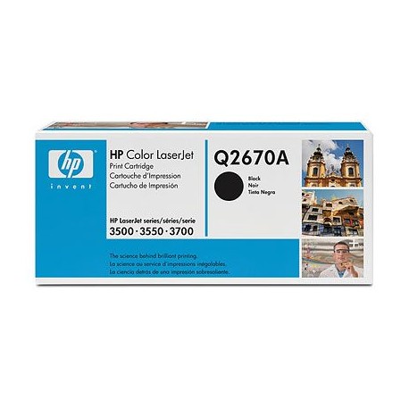 New Toner Hp Q2670A Aa Black