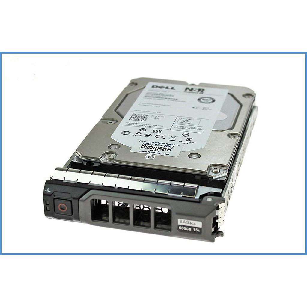Dell W347K 600GB 15K 16MB SAS Hard Drive in Poweredge R Series Tray