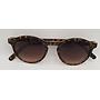 Lux Lenses UK SunGlasses Model 92657 Brown Round Plastic