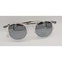 Lux Lenses UK SunGlasses Model 5245M2 Clear Silver Round Plastic