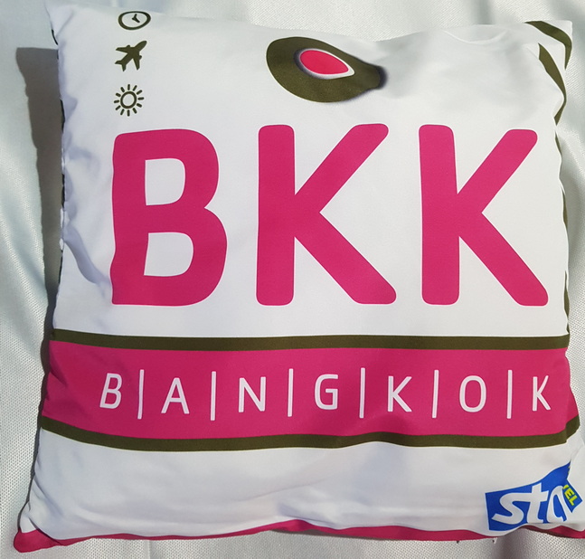 Sta Travel Bangkok SL FPR 18B New 40cmx40cm Travel Pillow