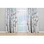 OYO Home SL FPR 35A New 240cm Forest with Birds and Deer Curtains 280cm