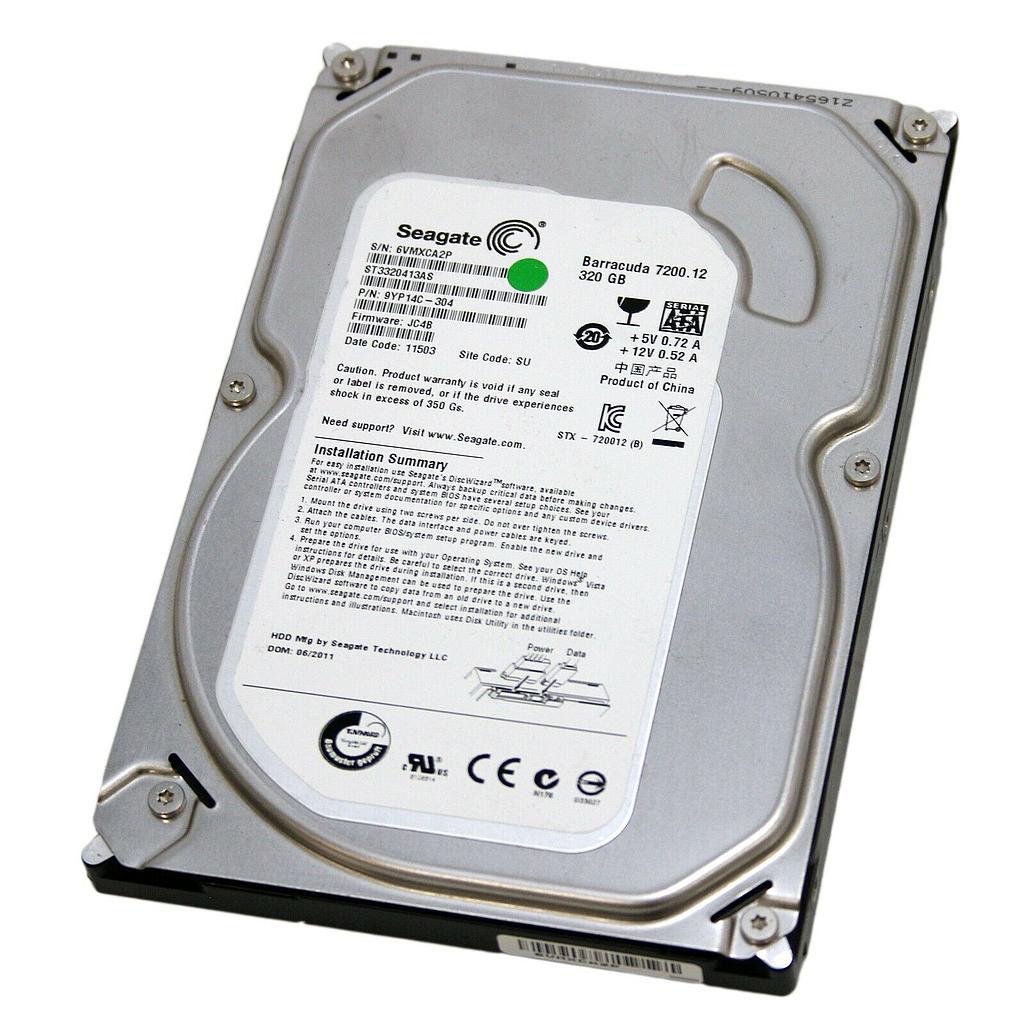 Seagate Hard Disk 320GB HDD 3.5 SATA ST3320418AS Used