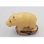 Articiones Hippo Handmade Figurine  Tagua New 4cm 4cm 2.5cm