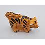 Articiones Tiger Handmade Figurine  Ceramic New 6cm 9cm 3.5cm
