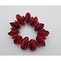 Articiones Handmade  Red Bracelet Tagua New 3cm 8cm 8cm
