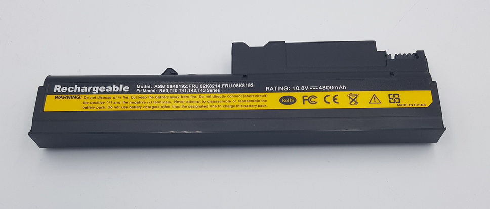 Ibm Lenovo ASM 08K8192 Replacement Laptop Battery New