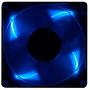 Hiper HFF 1B08W Blue LED Pc Fan New Yes 80mm