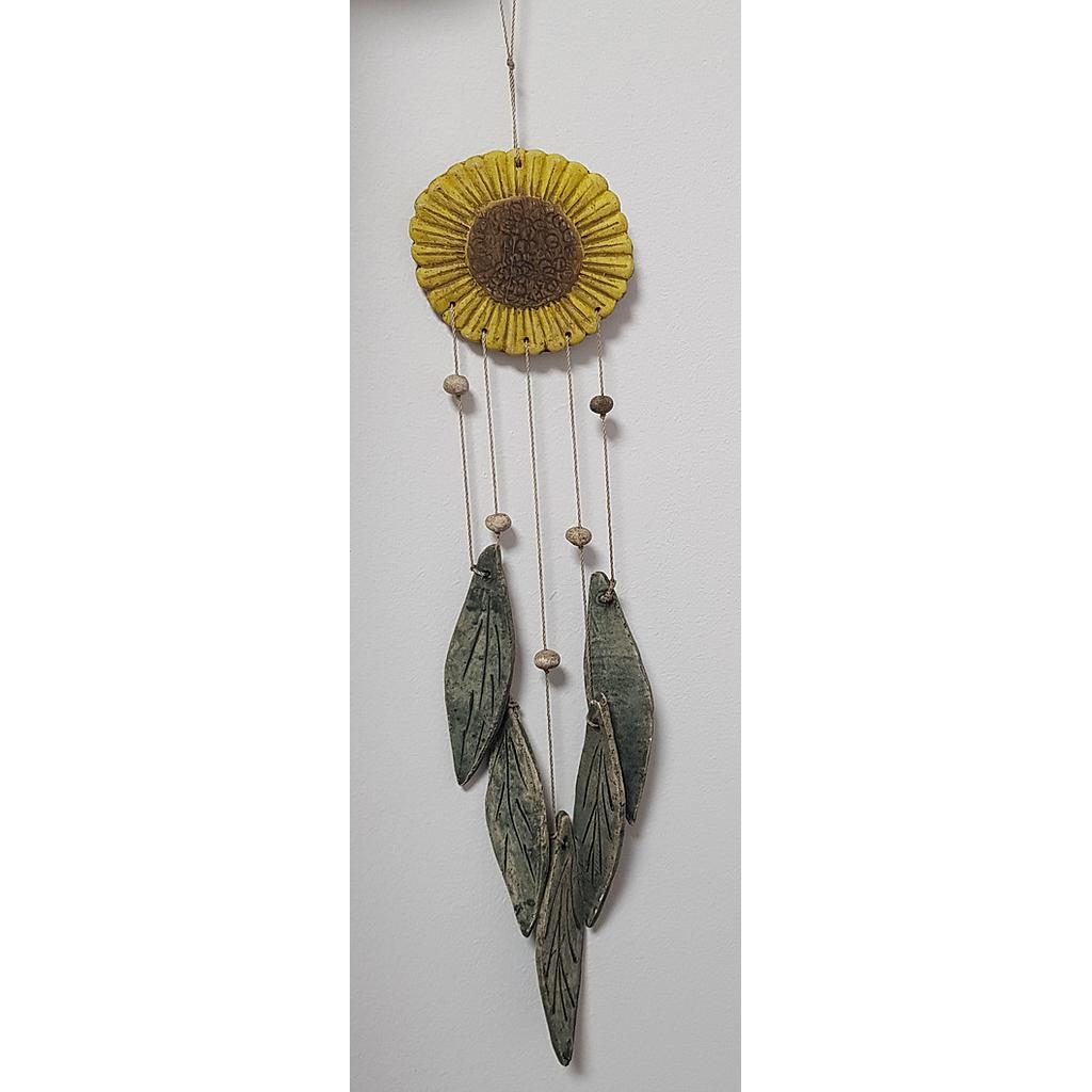 Articiones Handmade Wind Chime Hanger Flower and Leaves
