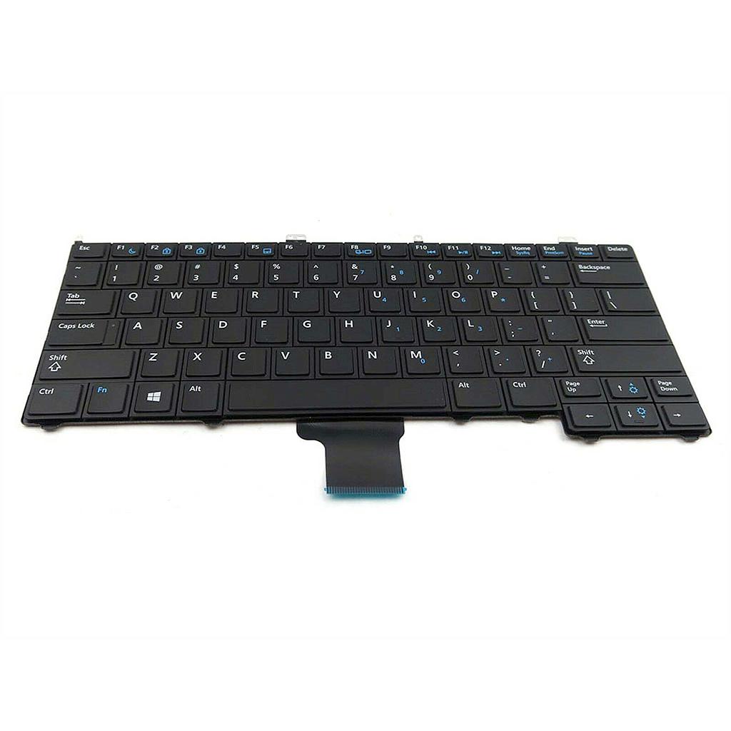 Dell Latitude E7440 Laptop Keyboard NSK LDAUC 01 PN 0D4HRW D4HRW Used A