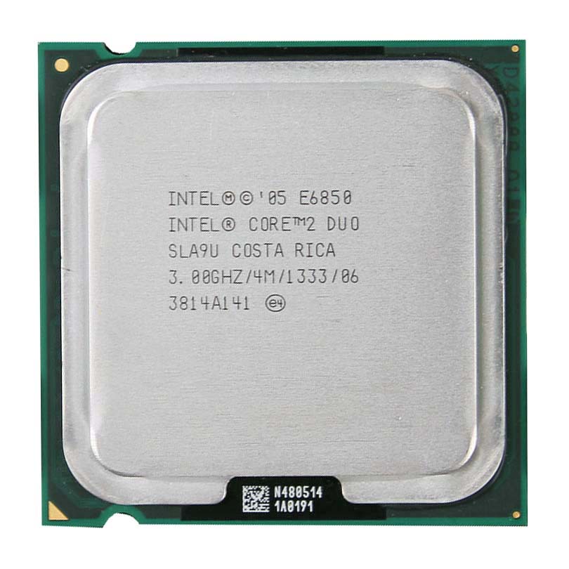 Intel Core 2 Duo E6850 SLA9U 3GHz LGA 775 Dual Core Processor CPU Used A
