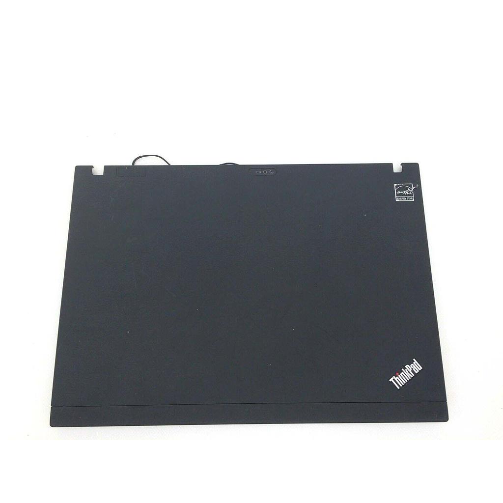 Lenovo ThinkPad X201 LCD BACK LID 75Y4590 60.47Q17 06. Rear Screen 12.1 WITH WEBCAM HINGESLCD FLEX Used