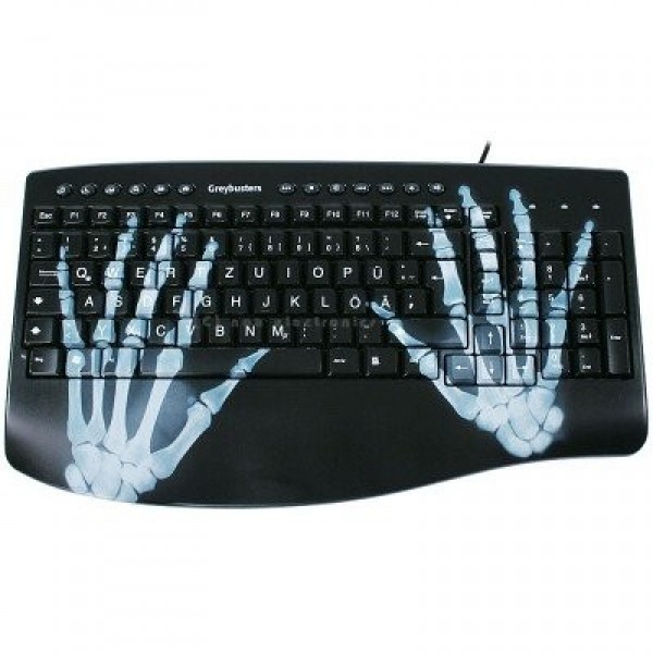 Keyboard Greybusters 10070 New Usb X Ray