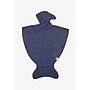 Bath Cape Medium Navy Blue Baby Bites 020 MARI BARC M New 120cm 71cm