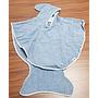 Bath Cape Small Light Blue Baby Bites 020 PIZA BICI S New 87cm 71cm