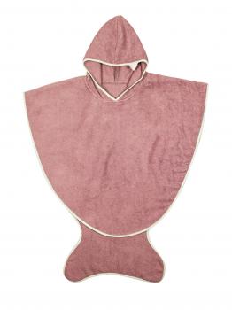 Bath Cape Small Pink Baby Bites 020 ROSA MOSC S New 87cm 71cm