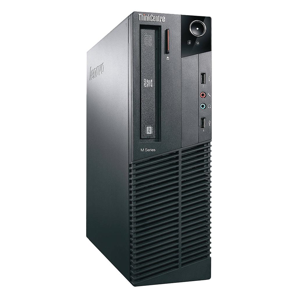 Lenovo ThinkCentre M81 Desktop SSF i52400 3.1 Ghz 2GB Memory 500GB HDD Win7 Pro With HD Graphics Used A
