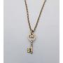 Urban Leaves Key to Your Heart ULNS008VG Chain Necklace Brass