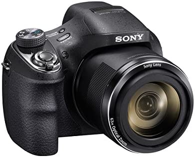 Sony Cyber Shot DSC H400 20.1mp 63x zoom black color Open Box