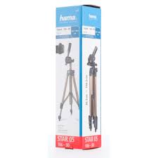 HAMA Star Tripod 05 004105 3D Pan  Tilt Maximum Height 106.5 cm Aluminum Open Box