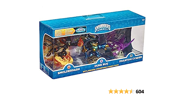 Activision Skylanders Imaginators Triple Pack 1 Smolderdash Dune Bag Cynder