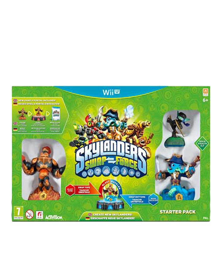 Skylanders Swap Force Starter Pack Wii U SP2138