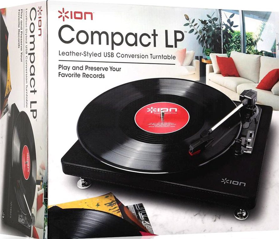 ION Compact LP turntable