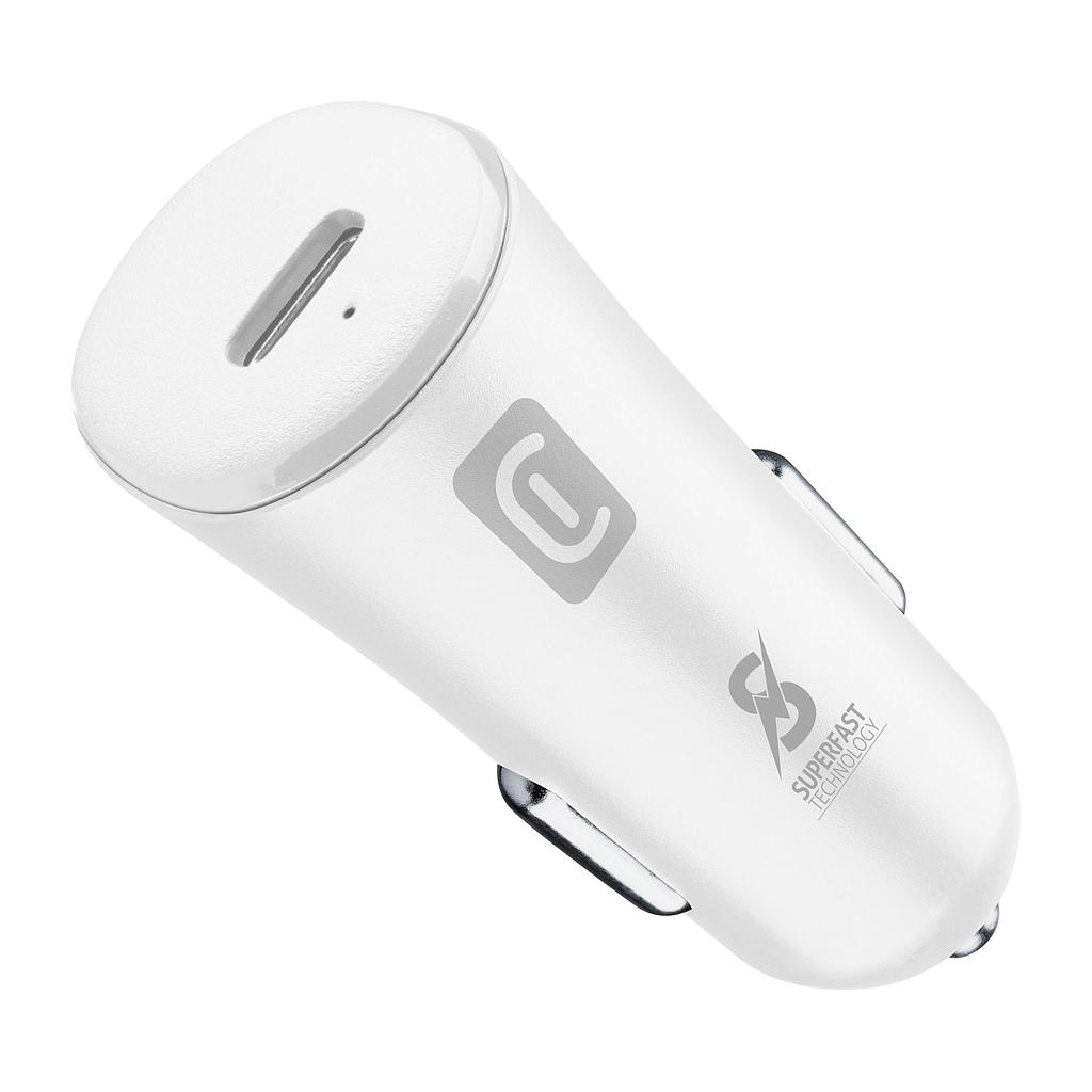 Cellularline Super Fast Car Power 25W Car Charger Used A Type C