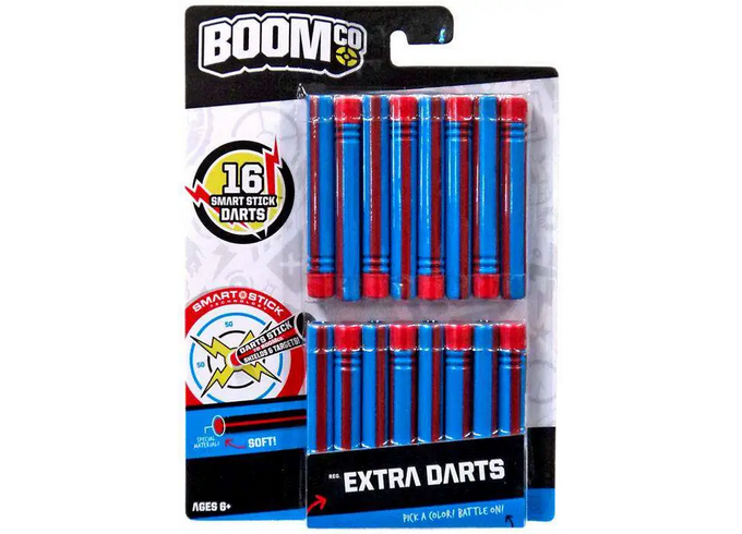 BOOMco. Extra Darts Pack Blue with Red Stripe 